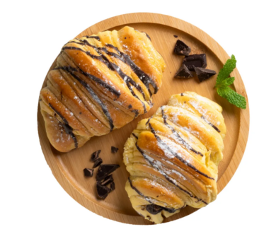 Croissant kakaós töltelékkel
