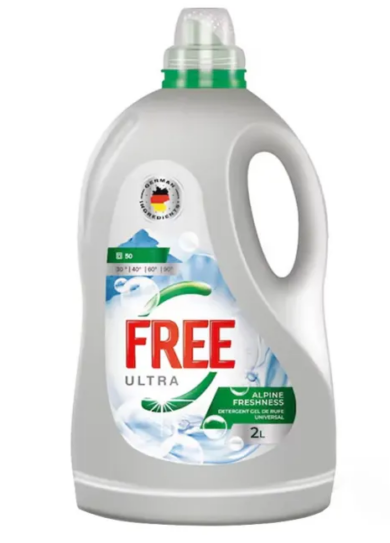 Ultra Free Alpine White mosószer 2L