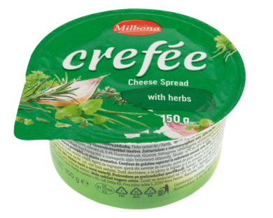 Milbona friss sajtkészítmény zöldfűszeres, 150 g