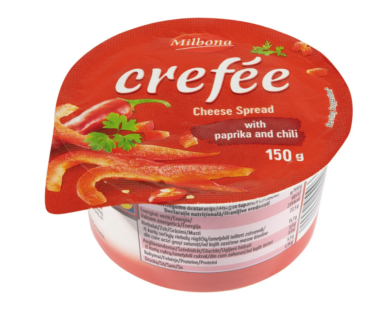 Milbona friss sajtkészítmény chillis, 150 g