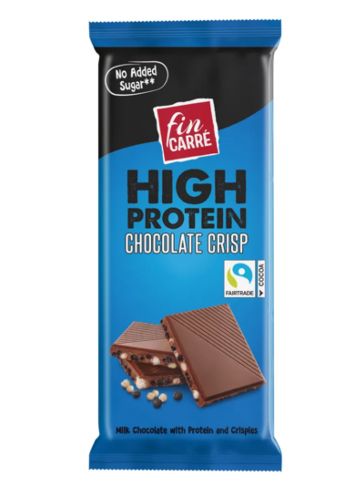 Fin CARRÉ High Protein csokoládé tejcsokoládé crisp