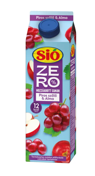 Sió Zero% Piros szőlő-alma