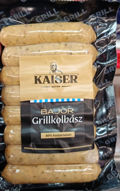Kaiser bajor grillkolbász