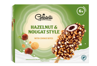 Gelatelli Vaníliás-mogyorós jégkrém 6db