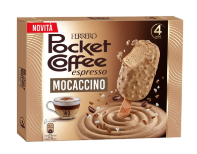 Pocket Coffee Moccacino jégkrém 4db