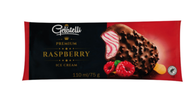 Gelatelli Prémium Vaníliás-málnás jégkrém