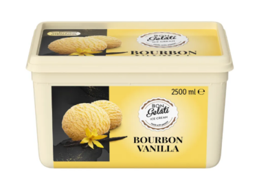 Bon Gelati Bourbon vaníliás jégkrém