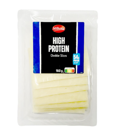 Milbona High Protein Cheddar szeletek