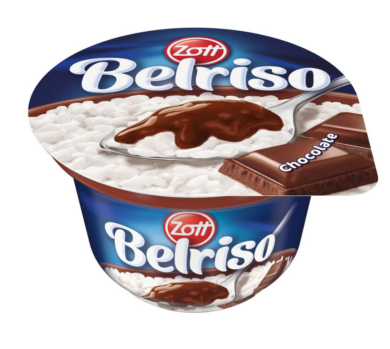 Zott Belriso tejberizs csokoládés