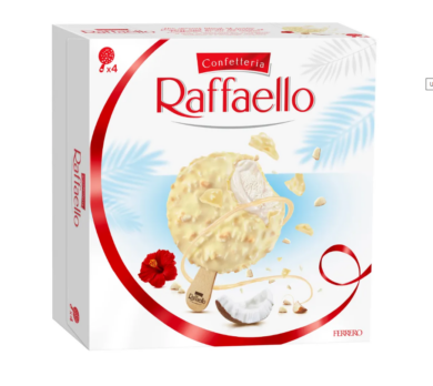 Raffaello pálcikás jégkrém