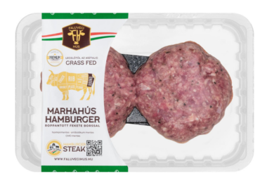 Faluvégi Hús Borsos marhahamburgerhús