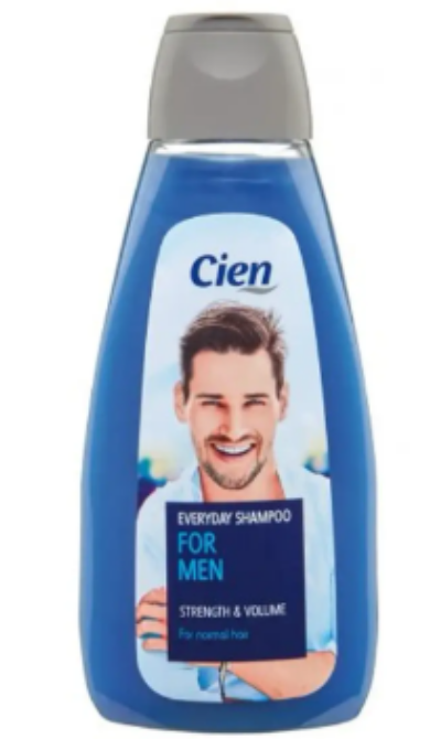 Cien 3 in 1 férfi tusfürdő és sampon polar fresh, 300 ml