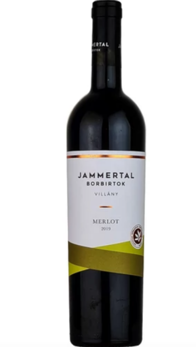 JAMMERTAL Merlot száraz vörösbor 14,5 %