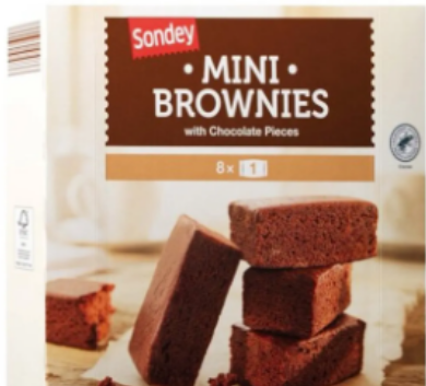 Sondey Mini sütemények csokis keksz 150 g