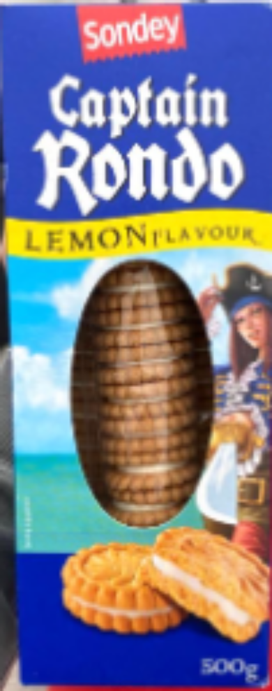 Sondey Gluténmentes keksz citrom