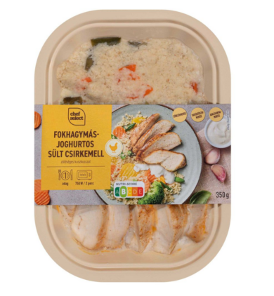Chef Select Csirkemell készétel fokhagyma-joghurt