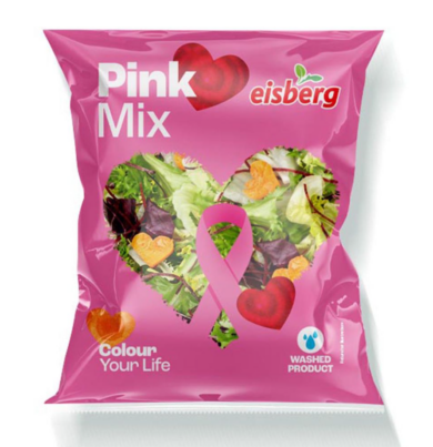 Eisberg Pink mix saláta