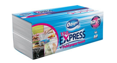 Ooops! Express konyhai törlőkendő 2 rétegű