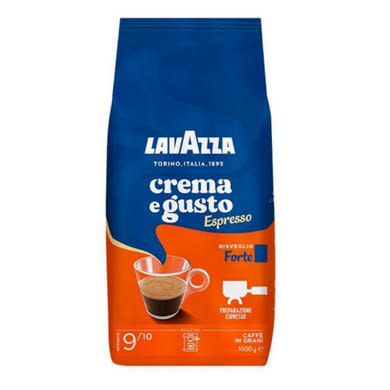 Lavazza Crema e Gusto Forte pörkölt szemes kávé