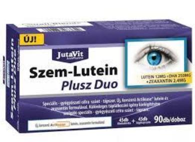JutaVit Szem Lutein Plusz Duo tabletta és lágyzselatin kapszula 45 +