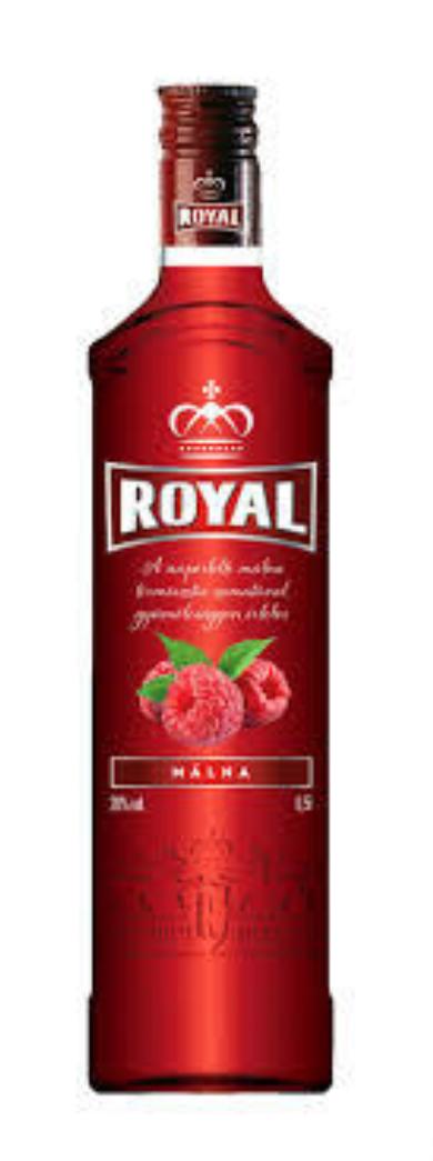 Royal Vodka Málna 26% 0.2l