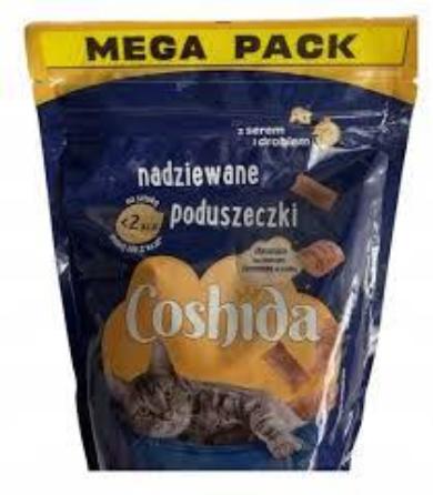 Coshida macska jutalomfalat ropogós töltöt párnák szárnyassal, sajttal megapack
