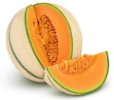 Cantaloupe dinnye lédig