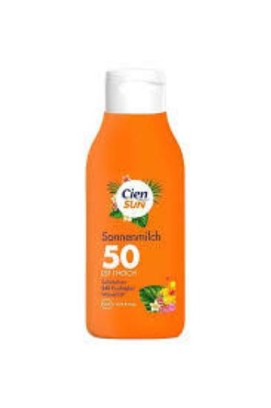 Cien Sun napvédő krém érzékeny bőrre, 50-es fényvédő faktorral, 50 ml