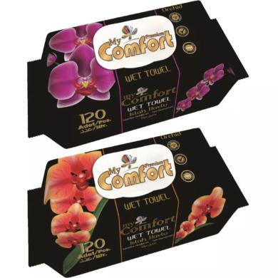 My Comfort Orchid Premium nedves törlőkendő