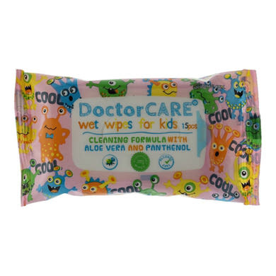 Doctorcare Nedves Törlőkendő Kids