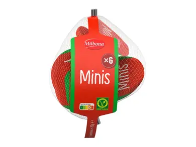 Milbona Mini sajt snack natúr, 6 db
