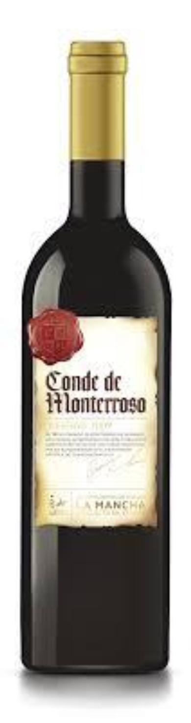 Conde de Monterroso, Reserva La Mancha félszáraz vörösbor 13,5%, 0,75 L
