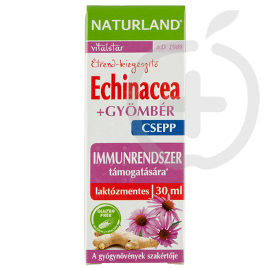 Naturland Vitalstar Echinacea + Gyömbér étrend-kiegészítő csepp