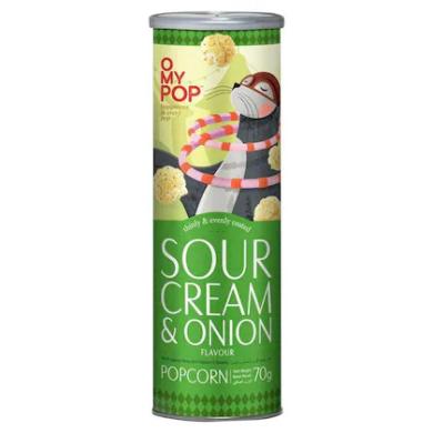 OMYPOP Sour Cream & Onion popcorn