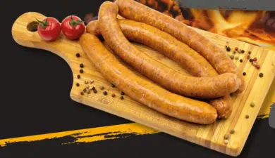 Grillmeister Bajor grillkolbász sajtos-baconös