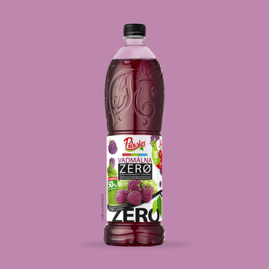 Pölöskei Zerø vadmálna ízű szörp hozzáadott cukor nélkül