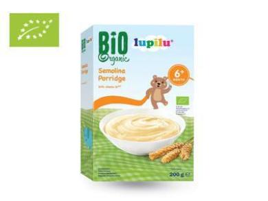 Lupilu kása durumbúzával és sovány tejjel, bio, 6 hónapos kortól