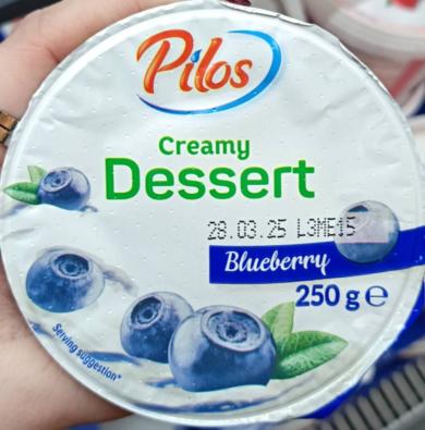 Pilos Réteges krémdesszert áfonyás 250g