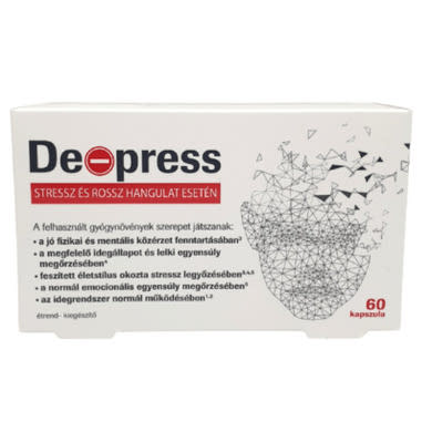 De-Press étrendkiegészítő kapszula