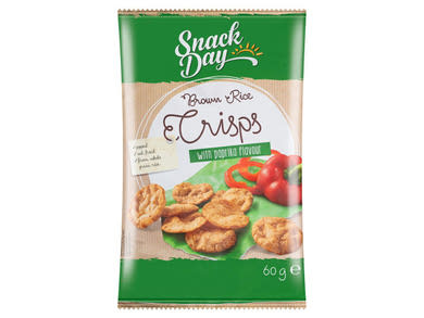 Snack dayPaprikás Barnarizs-chips