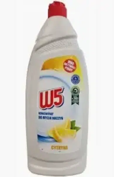 W5 mosogatószer citrom