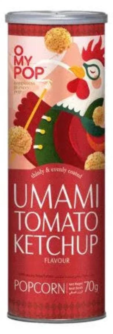 OMYPOP Tomato Ketchup popcorn