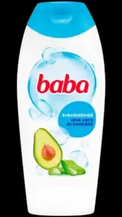 Baba aloe vera és avokádó krémtusfürdő
