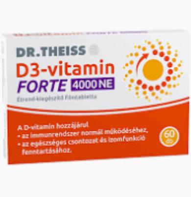 Dr. Theiss D3-vitamin Forte filmtabletta 4000 NE
