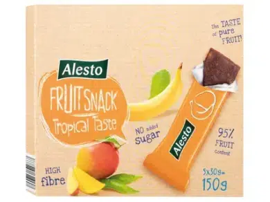 Alesto Gyümölcsszelet sárgabarack 5 x 30 g