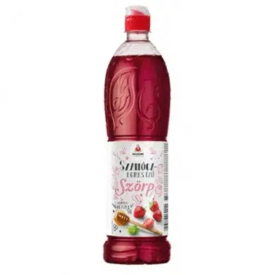 Hazánk Kincsei, Szörp mézzel, szamóca-egres ízű szörp, + 50 ft betétdíj, 1,5 L
