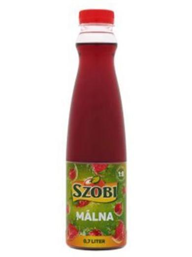 Szobi málnaszörp 33 % gyümölcstartalom