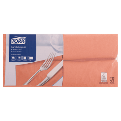 TORK Lunch Terrakotta Szalvéta 33 x 33 cm