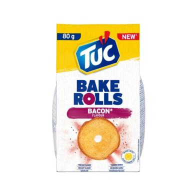 TUC Bake Rolls bacon ízű kétszersült