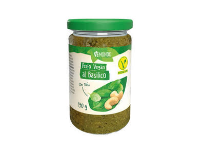 Vemondo Vegán pesto bazsalikommal és tofuval